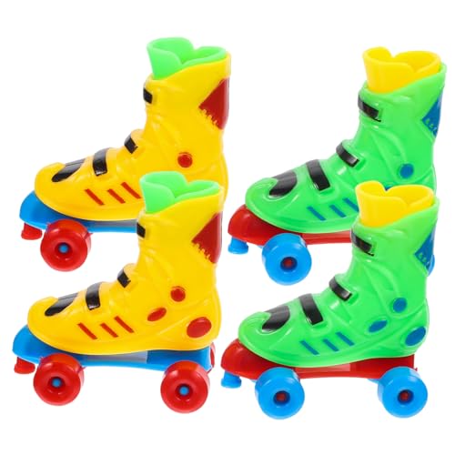COSMEVIVI Finger Skate Satz für Kinder 2 Paar Lebensechte Rollschuhe Tragbares Finger Sportspielzeug für Spaß und Entspannung für Schreibtisch Dekoration COSMEVIVI Finger Skate Satz für Kinder 2 Paar Lebensechte Rollschuhe Tragbares Finger Sportspielzeug für Spaß und Entspannung für Schreibtisch Dekoration von COSMEVIVI