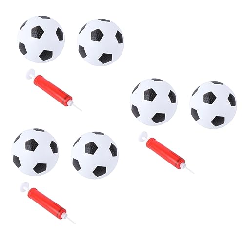 COSMEVIVI 3 Sätze Kinder Fußball Mini-fußbälle Für Kinder Regenbogen Aufblasbarer Baseball Kleine Fußbälle Kinderspielzeug Kleiner Fußball Tischfußball Fußball Spielzeug Mini-fußball Rot von COSMEVIVI