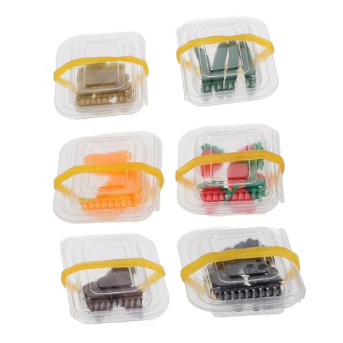 COSMEVIVI 35pcs Miniatur Lebensmittel Pretend Play Mini Küche Spiel Party Zubehör Spielzeug Winzige Obst Brot in Box Für Puppe von COSMEVIVI