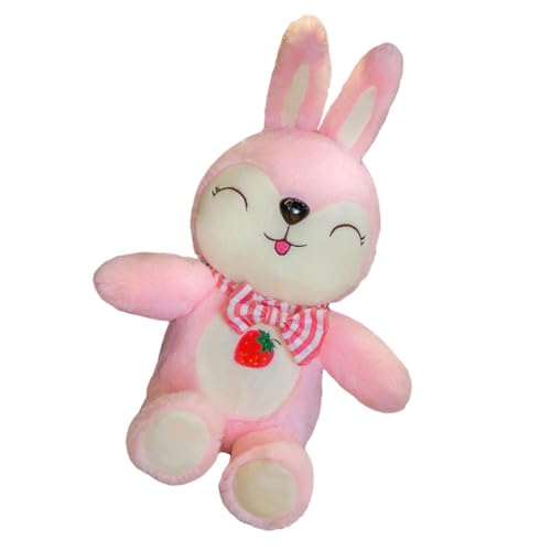 COSMEVIVI 38 cm Kaninchen üschtier Rosa üße üschpuppe Für Kinder Ideales Kinderspielzeug Und Festival Perfekt Für Kuschelzeit Und Geschenkidee Für Kleine von COSMEVIVI