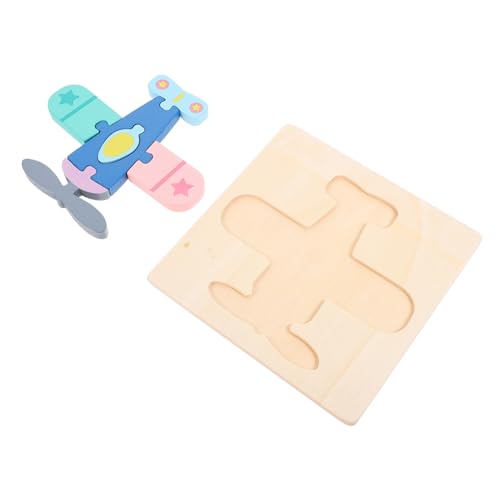 COSMEVIVI 3D-Schnapppuzzle 3D Puzzle Kinder Puzzle Kinder lernspielzeug Building Toys BAU Spielzeug Kleinkindspielzeug Lernspielzeug für Kinder Puzzle für Kinder Rätsel für Kinder hölzern von COSMEVIVI