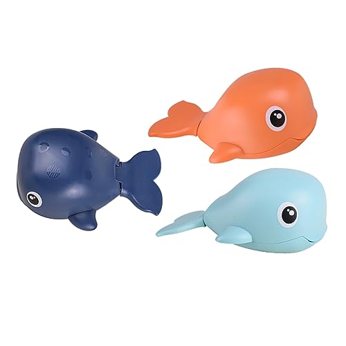 COSMEVIVI 3St Badespielzeug Aqua wasserspielzeuge Water Playing Toys Bath time Toys Water Toy Toys Wal Babyzubehör Wasserspielspielzeug Uhrwerk von COSMEVIVI