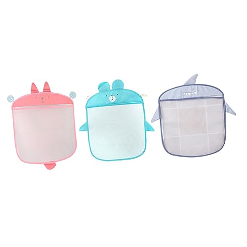 COSMEVIVI 3st Medizin Feeder Duschspielzeug-netzbehälter Duschspielzeugnetzbehälter Badewannen-mesh-Tasche Schnell Trocknender Wannenhalter -badewannen-netztasche Polyester von COSMEVIVI