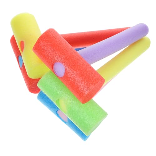 COSMEVIVI Kinderspielzeug-Hammer 5-teiliges Hammer-Spielzeug-Requisiten-Set Epe-schaummaterial Geruchslos Sicher Für Kinder Zufällige Farbe von COSMEVIVI