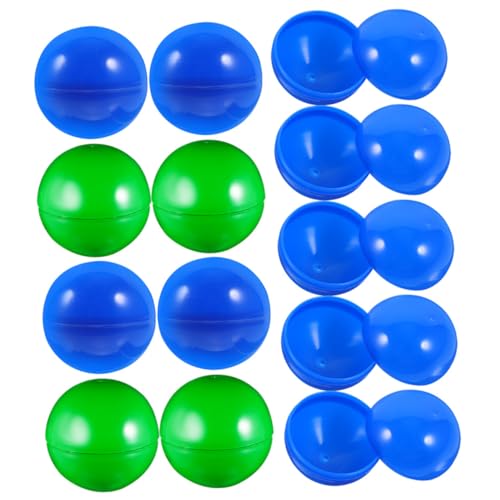 COSMEVIVI 50 Stück Lotteriekugel lotto Kugeln bockrollen Geschenkball Raffle-Kugel Spielekugel Pool mit farbigen Bällen Verlosung von Bällen Spielzeug Ball für die Lotterie Spielbälle PVC von COSMEVIVI