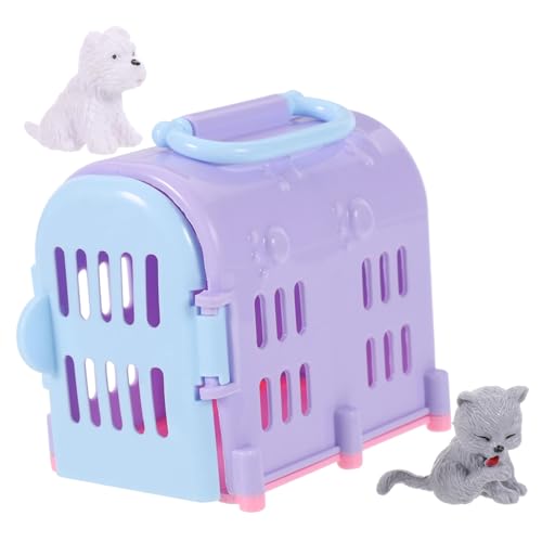 COSMEVIVI 6 Sets Mini Haustierzimmer Katzen Und Hundespielzeug Miniatur Verzierung Mini Ornament Modellhaus Ornamente Kleine Hausdekoration Rollenspiel Hundedekoration Für von COSMEVIVI