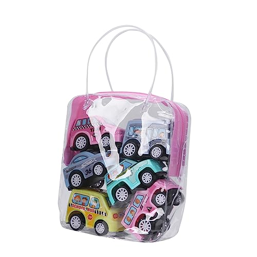 COSMEVIVI 6 Teiliges Mini ägheits LKW Technik Van Spielzeugset Frühes Lernspielzeug Für Kleinkinder Babys Und Kinder Geschenkidee Für Stadtfahrzeugliebhaber von COSMEVIVI