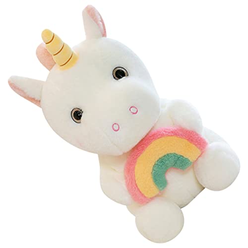 COSMEVIVI Einhorn Puppe Für Das Schlafzimmer Gefülltes Einhorn Stofftier Kuscheltier Spielzeug Einhorn Dekoration Für Kinder üßes Und Weiches üschspielzeug von COSMEVIVI