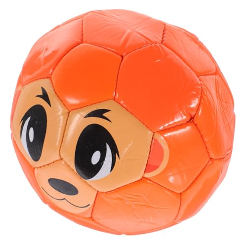 COSMEVIVI Eltern-Kind-fußball Sport-fußball-Training Sport Fußball Kinderfußball Match-Wettbewerb Fußball Fußballball Für Kinder Bälle Für Kleinkinder Fußballtraining Fußball Ball Orange Pu von COSMEVIVI