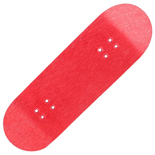 COSMEVIVI Finger-Skateboard Mini-Griffbrett selbstgemachte Skateboards Fingerspielzeug Profi-Skateboard Finger Skateboard fingerskaterboard Skateboard-Spielzeug Desktop- hölzern rot von COSMEVIVI