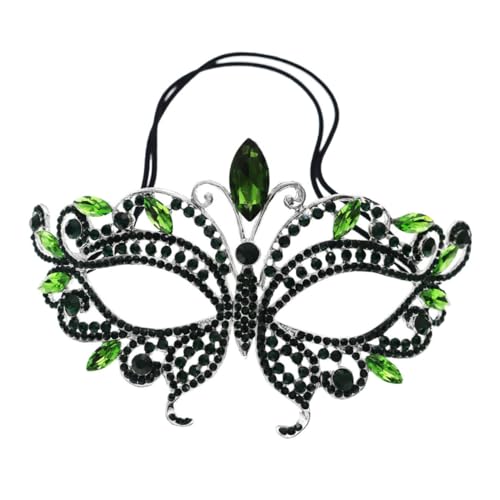 COSMEVIVI Halloween-diamantmaske Karnevalsmasken Abschlussball Maske Schmetterlings-augenmaske Vintage-masken Cosplay Augenmaske Antike Augenmaske Venezianische Partymaske Zinklegierung von COSMEVIVI