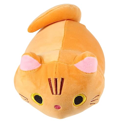 COSMEVIVI Katzen Kissen 25cm üsch Umarmungskissen Cartoon Katzenmotiv Weiches Dekorationskissen Und Kuscheltier Für Und Katzenliebhaber von COSMEVIVI