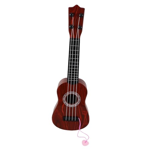 COSMEVIVI Ukulele 43CM Große Spielbare Vier Saiten Ukulele Für Ideales Musikspielzeug Für Kleinkinder Rotem Mit Handlichem Geschenkbox Design von COSMEVIVI