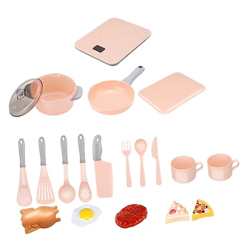 COSMEVIVI Kinderküche Rollenspielspielzeug Set Mit Induktionsherd Und Kochutensilien Lernspielzeug Für Kinder Küchenspielzeugset Für Kreatives Spielen Und Kochen von COSMEVIVI