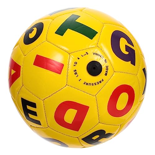 COSMEVIVI Ball Für Kinder Aufblasbarer Fußball Für Kleinkinder 2 Größe PVC Ideal Für Zum Und Üben Kinderspielzeug Für Aktive Bewegung Und Spaß Im Freien Fußball Kurvenball Für Kinder von COSMEVIVI