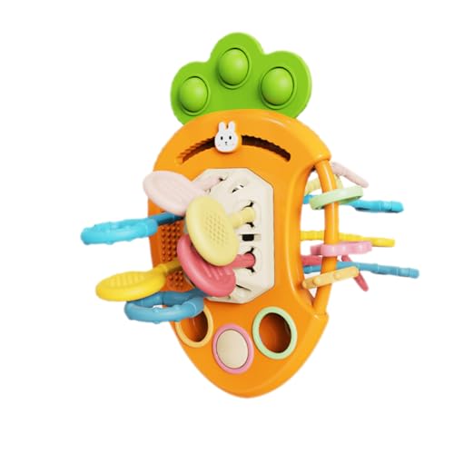 COSMEVIVI Lala Toys Baby Feinmotorikspielzeug, Ziehspielzeug, Baby Sensorikspielzeug, Babyspielzeug, Sensorik Lernspielzeug, Sensorikspielzeug Für Babys, Kinderspielzeug, von COSMEVIVI