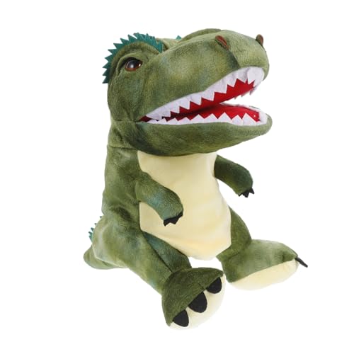 COSMEVIVI Lustige Dinosaurier Handpuppenfigur Tyrannosaurus Rex üschspielzeug Interaktive Handpuppe Für Kinder Ideal Für Rollenspiele Und Kreative Unterhaltung Ca von COSMEVIVI