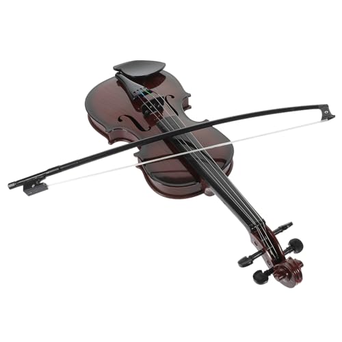 COSMEVIVI Mini Violine Für Realistische Miniatur Geige Mit Bogen Und Zufallsfarbe Musikinstrument Für Kreative Spiele Und Musikalische von COSMEVIVI