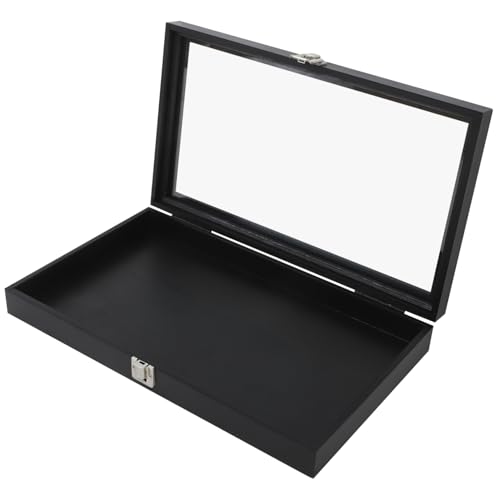 COSMEVIVI Multifunktionale Proben-display-box, Elegante Holzkiste Für Schmuck, Sammlerstücke, Holz-proben-display-halter, Probenrahmen-box von COSMEVIVI