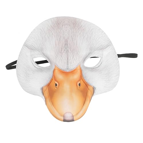 COSMEVIVI Party Eulenmaske Ente Tiermaske Tiergesichtsbedeckung Vollkopfmaske Dekorative Maskerade Maske Maske Halbmasken Festivalmaske Weibliche Lustige Adler Deluxe Halloween Accessoire von COSMEVIVI