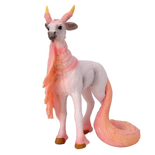 COSMEVIVI Pegasus-Einhorn-Modell Lernspielzeug für Kinder Gehirnspielzeug Feenhaftes Spielzeug tierfiguren für Kinder Animals Toys for Tiermodell Tierspielzeug für Kinder PVC Weiß von COSMEVIVI