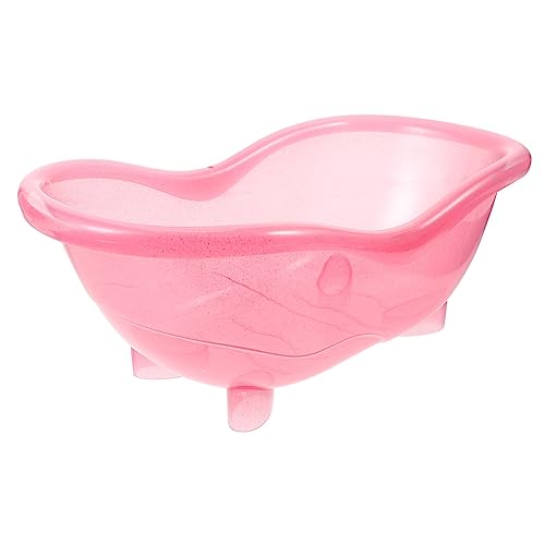 COSMEVIVI Miniatur Puppenbadewanne Badewanne Für Puppenhäuser Zubehör Für Die Badewanne Realistische Simulation Badeaccessoires Für von COSMEVIVI