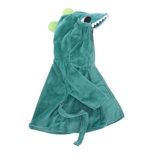 COSMEVIVI Puppenpyjama Puppe kostüm Kleidung Puppendeko für Kinder Stofftierkleidung Pyjama für Zollpuppen süße Puppenkleidung schönes Puppenkostüm zartes Puppendekor Flanell Green von COSMEVIVI