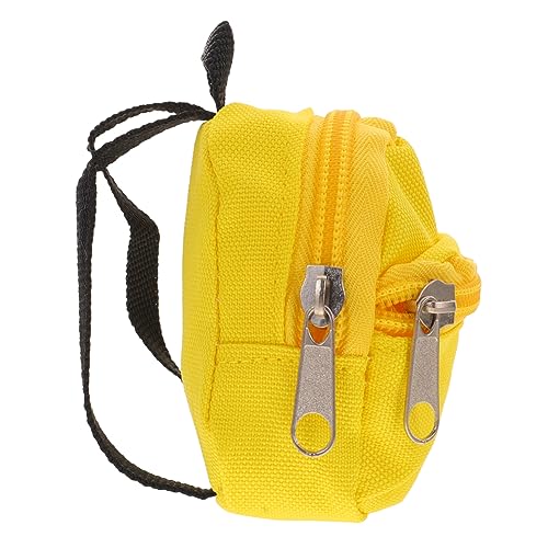 COSMEVIVI Mini-Rucksack Für Bjd-Puppen Aus Polyestermaterial Dekorative Schultasche Für Mädchen Puppen-ankleidezubehör von COSMEVIVI