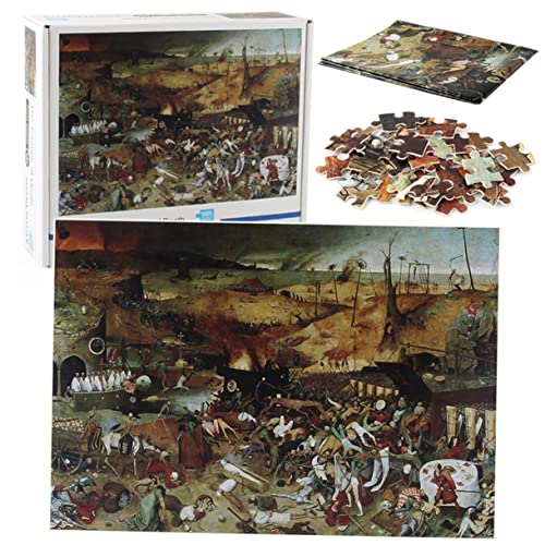 COSMEVIVI -Puzzle des Todes gehirn Training familienspiele rätsel Erwachsene Puzzle-Fans Puzzle aus Papier lustiges Puzzlespiel Spielzeug Rätsel zum Druckabbau Erwachsene Puzzle von COSMEVIVI