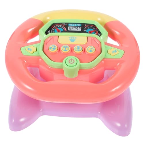 COSMEVIVI Simulationslenkrad so tun, als würde Man EIN Spielzeug Fahren Kinder treibendes Rad Kinder Auto Spielzeug Steering Wheel Toy spielzeuge lenkradbezug gefälschtes Lenkrad Plastik von COSMEVIVI