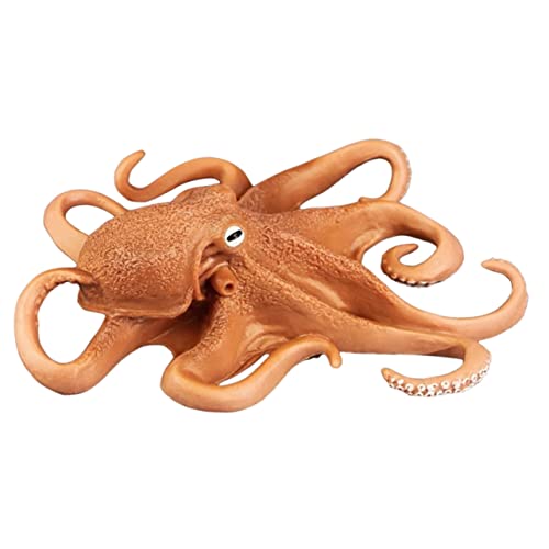 COSMEVIVI Simulierter Oktopus Interessante Oktopus Dekoration Meerestier Meerestiere Lebensechtes Oktopus Modell Meeresdekorationen Für Zuhause Interessante Oktopus Figuren von COSMEVIVI