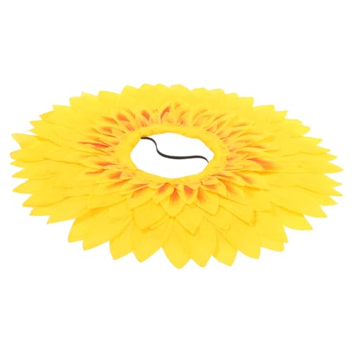 COSMEVIVI Sportspiele-Requisiten Kopfbedeckung Stirnband Kinder-Sonnenblumen-Kostüm Sonnenblumen-Kopfbedeckung Lustiges Sonnenblumen-Kostüm Hochzeits-Stirnband von COSMEVIVI