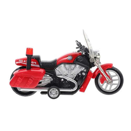 COSMEVIVI Spielzeug -skulptur Pull-Back- Für Kinder Motorräder Für Kinder Mini-Auto-Spielzeug Kinderspielzeug Motorradmodell Für Legierung Rot von COSMEVIVI