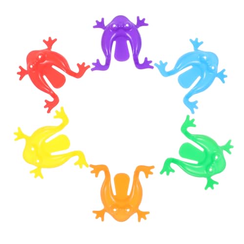COSMEVIVI 24stücke Plastik Springender Sprungfrosch Spielzeug Für Junge Mädchen Party Geschenke Grün Blau Rot Orange Junge Mädchen Spielzeug COSMEVIVI 24stücke Plastik Springender Sprungfrosch Spielzeug Für Junge Mädchen Party Geschenke Grün Blau Rot Orange Junge Mädchen Spielzeug von COSMEVIVI