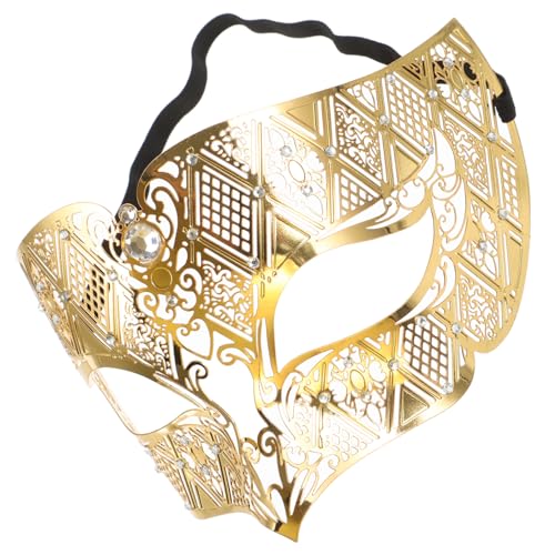 COSMEVIVI Maskenball Masken Venezianische Strass Maske Für Maskerade Partys Halbes Gesicht Design Elegantes Party Ideal Für Karneval Halloween Und Festliche Anlässe Unisex Glamourö Und Stilvoll von COSMEVIVI