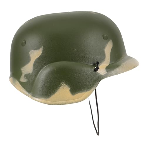 COSMEVIVI Tarnhelm Camouflage-Helm Armeehelm Armeekostüme für Kinder Kriegshelm Schutzhelm Militärisches Spielzeug Spielzeughelm kinderspielzeug Armeekostüm für Jungen Kostümhelm Plastik von COSMEVIVI