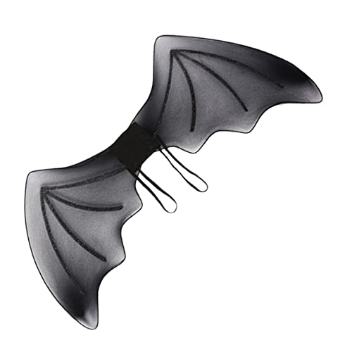 COSMEVIVI Halloween Kinder Teufelsflügel Halloween Kostü Cosplay Zubehör Für Halloween Party Realistische Teufelsflügel Für Damen Und Herren Faltbare Kostümflügel Für Karneval Und Fasching Wings von COSMEVIVI