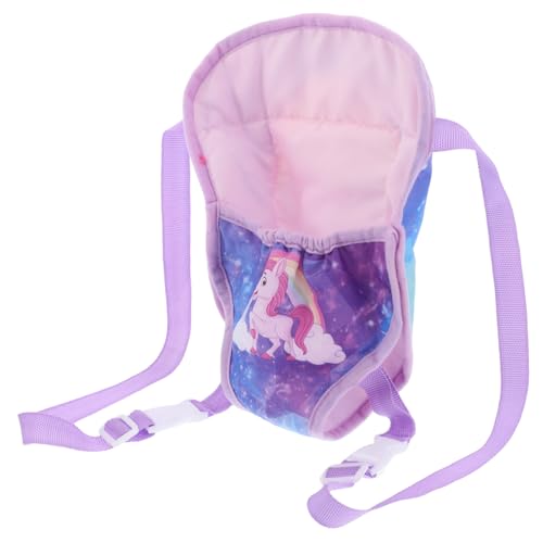 COSMEVIVI 18 Zoll Puppenrucksack Babydoll-zubehör Puppentrage Babyrucksack-zubehör Verstellbare Tragetuch Für Spielen Reisen Und Schule von COSMEVIVI