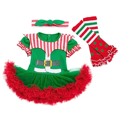 COSMEVIVI Weihnachtskleidung Set Für Babys Und Kleinkinder üßes Kostü Für 12 24 Monate Bestehend Aus Langarm Body Und Hose Ideal Für Festliche Anlässe Und Fotoshootings von COSMEVIVI