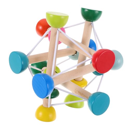 COSMEVIVI hölzern Sensory Toys spielzeughandys für Babys babyspielzeuge holzspielzeug Farberkennungsspielzeug Formerkennungsspielzeug sensorisches Spielzeug pädagogisch von COSMEVIVI