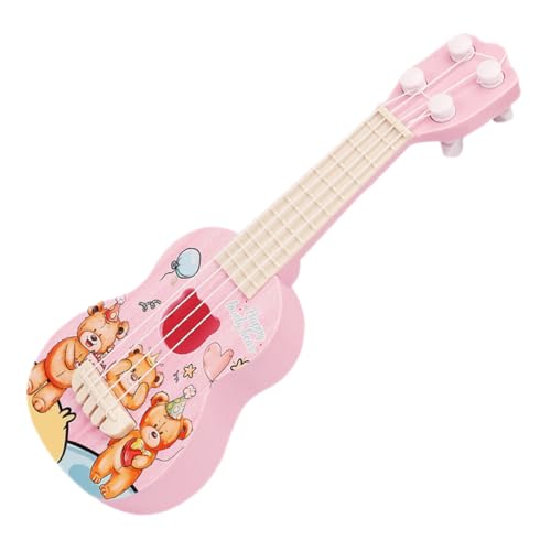 COSMEVIVI Gitarren Für Kinder Ukulele Gitarre Für Üßes Design Ideales Musikinstrument Für Anfänger Musikalische Früherziehung Und Kreatives Für Kleinkinder Musikinstrumente von COSMEVIVI