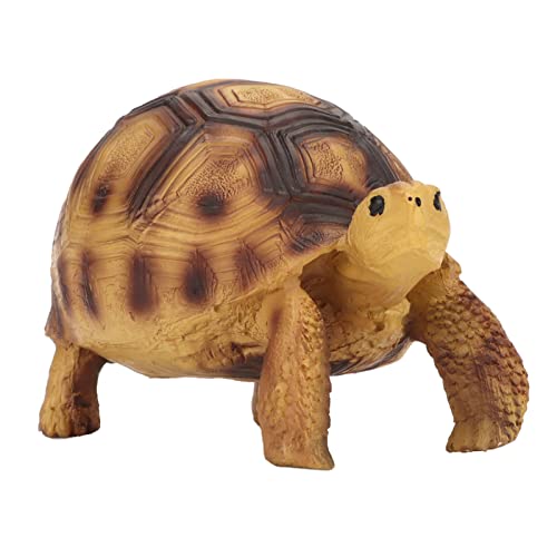 COSMICROWAVE Wildtierfigur Riesenschildkröte Spielzeug, Schildkröte Figur simuliert sicher geruchlos dekorative Ornament Harz Schildkröte Modell Spielzeug für Kinder Sammler von COSMICROWAVE