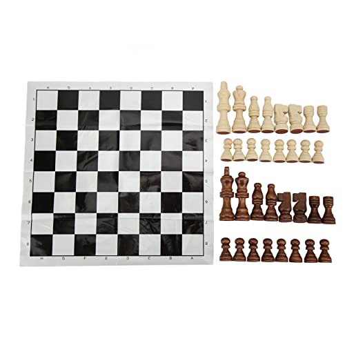Kompaktes Und Leichtes Schachspiel – Ideales Tragbares Brettspiel Für Enthusiasten Und Gelegenheitsspieler Für Gesellige Zusammenkünfte von COSMICROWAVE