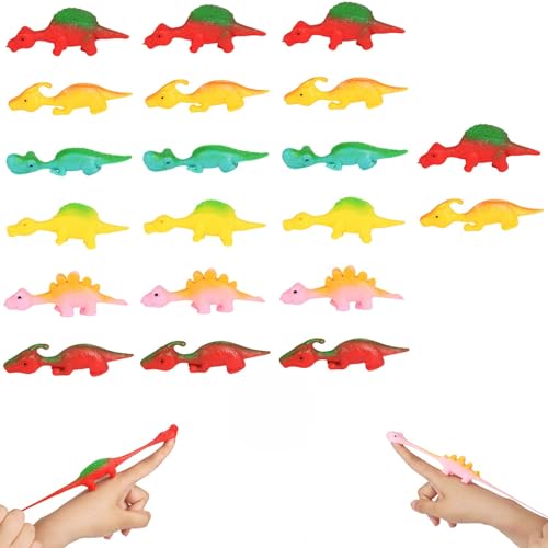 20Pcs Slingshot Dinosaur Finger Toys Bulk,Flying Dino Finger Sling Shot Toy Catapult Toys,Rubber Stretchy Dinosaurs Toys,Fun Gag Gift for Kids Adults Birthday Party Favors Christmas Stocking Stuffers 20Pcs Slingshot Dinosaur Finger Toys Bulk,Flying Dino Finger Sling Shot Toy Catapult Toys,Rubber Stretchy Dinosaurs Toys,Fun Gag Gift for Kids Adults Birthday Party Favors Christmas Stocking Stuffers von COSORO