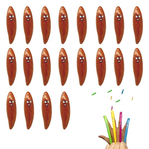 COSORO 20 Stück Braun Schleuder Poop Spielzeug Slingshot Poop Finger Toys,Dehnbare Lustig Gummi Kacke Katapult Spielzeug für Kinder,Anti-Stress Stressabbau Kinder Geburtstagsgeschenk Partygeschenk COSORO 20 Stück Braun Schleuder Poop Spielzeug Slingshot Poop Finger Toys,Dehnbare Lustig Gummi Kacke Katapult Spielzeug für Kinder,Anti-Stress Stressabbau Kinder Geburtstagsgeschenk Partygeschenk von COSORO