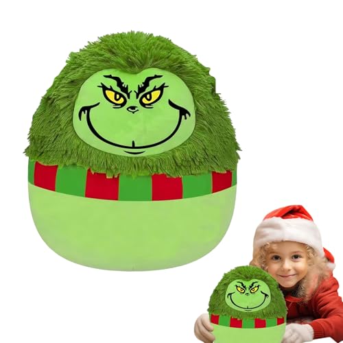 COSORO Niedliche Plüsch-Baumwollpuppe (Grinch) von COSORO