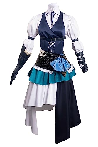 COSTHAT Jill Warrick Cosplay-Kostüm, Kleid, Outfits, Halloween-Uniform für Damen, (Jill, groß) von COSTHAT