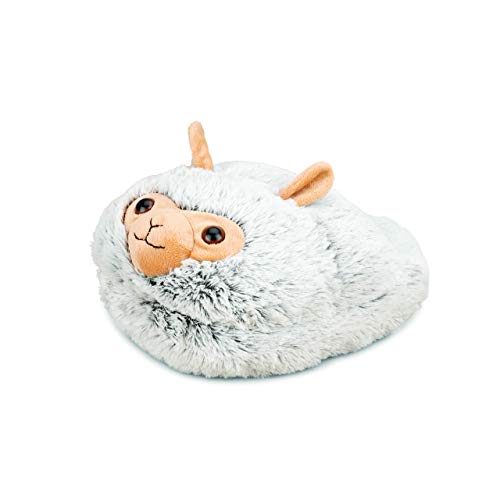 COZY NOXXIEZ Lustige Plüsch Kinder Fußwärmer - Wärmekissen für die Füße, Klein genug als Kinder Hausschuhe und Fusswärmer im Kuscheltier-Look von COZY NOXXIEZ