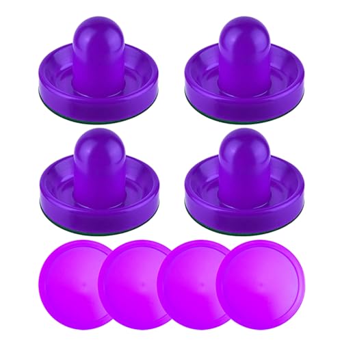 CPAOWEHF Air Hockey Spielzeug Set Tisch Hockey Pucks Pusher Spielzeug Set Tor Paddel Ersatz Spielzeug Set Für Spieltische von CPAOWEHF