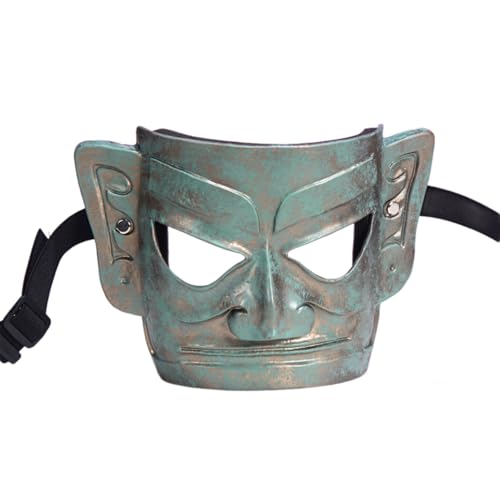 CPAOWEHF Drei Sterne Hügel Themen Cosplay Maske Halloween Dekorationsmaske Für Frauen Männer Halloween Masquerade Cosplay Party von CPAOWEHF